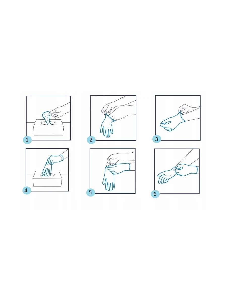 Powder-Free Nitrile Gloves easyCARE ZARYS M (100 pcs)