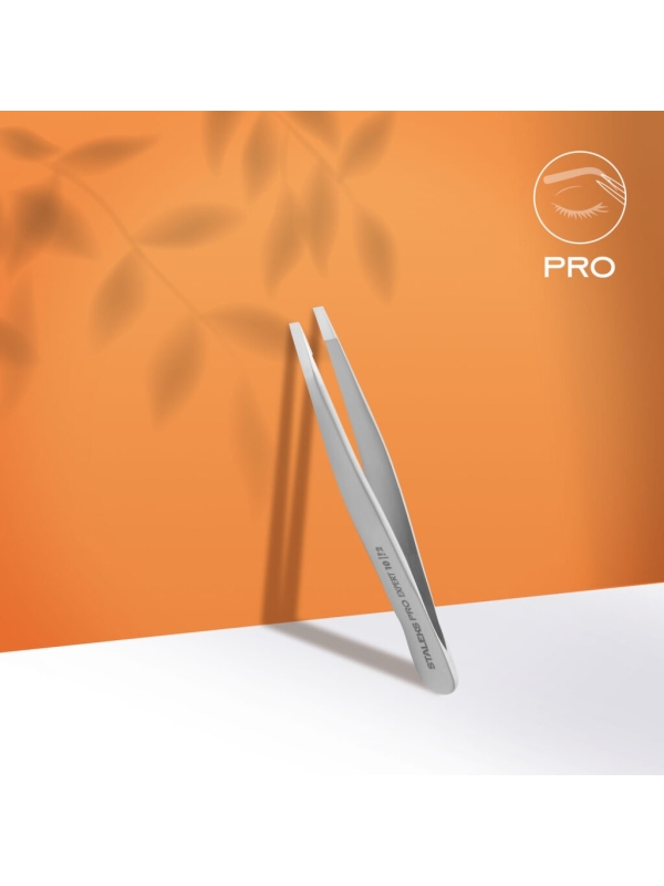 Пінцет для брів Staleks Pro EXPERT 10 TYPE 2 | Janelle