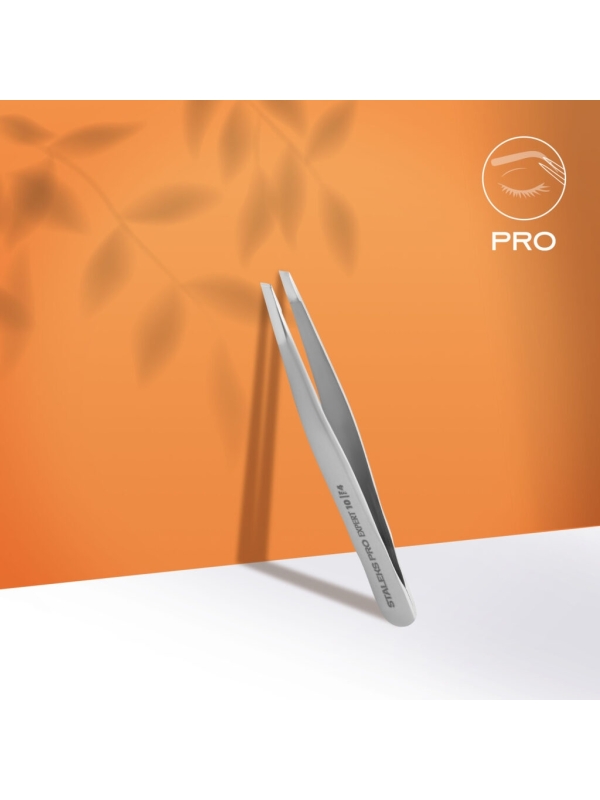 Pęseta do brwi Staleks Pro EXPERT 10 TYP 4 | Janelle