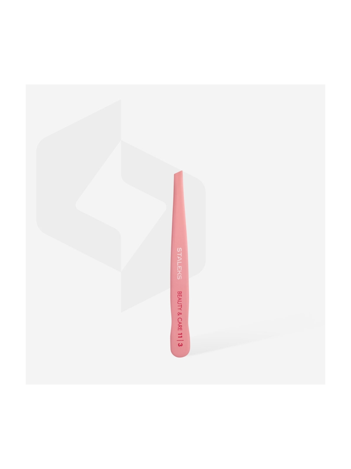 Staleks Beauty & Care 11 Type 3 Eyebrow Tweezers (Wide Beveled) — Janelle Shop