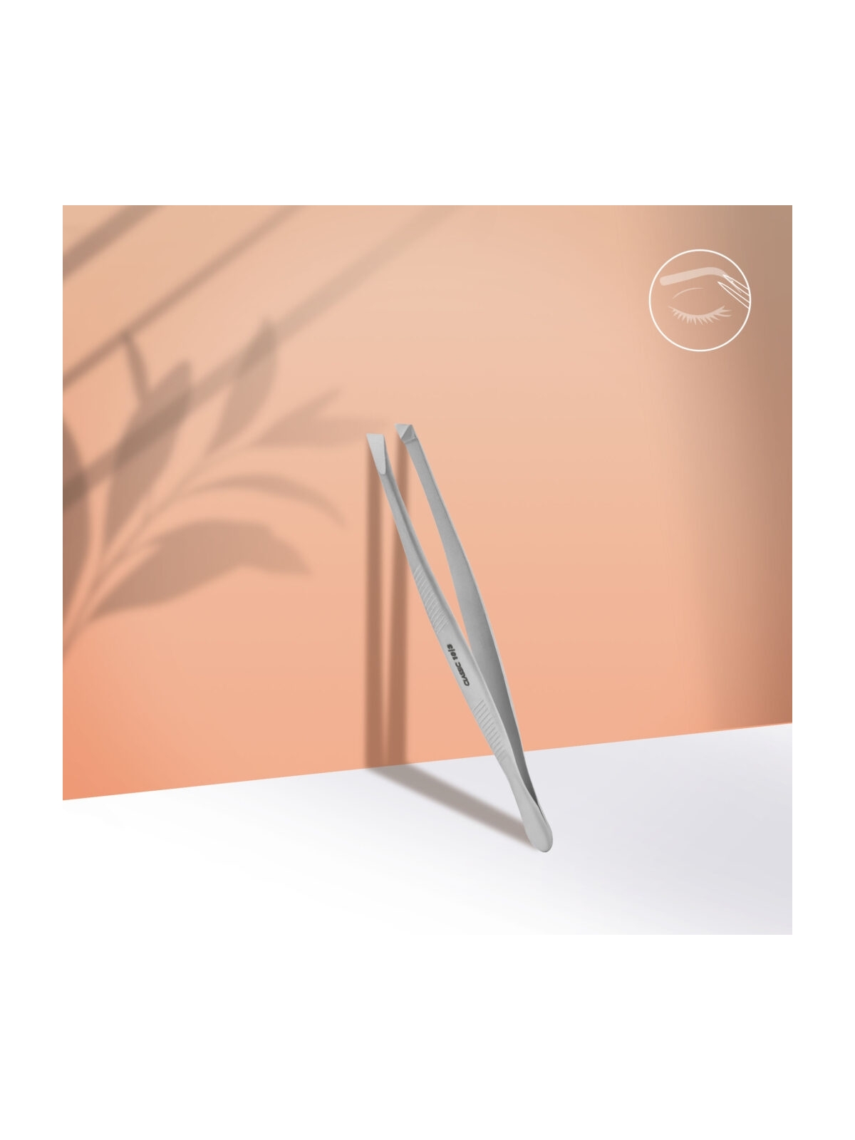 Пінцет для брів Staleks Classic 10 Type 3 (широкий скошений) — Janelle Shop