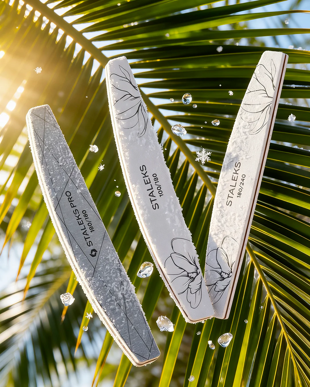Mineral nail files